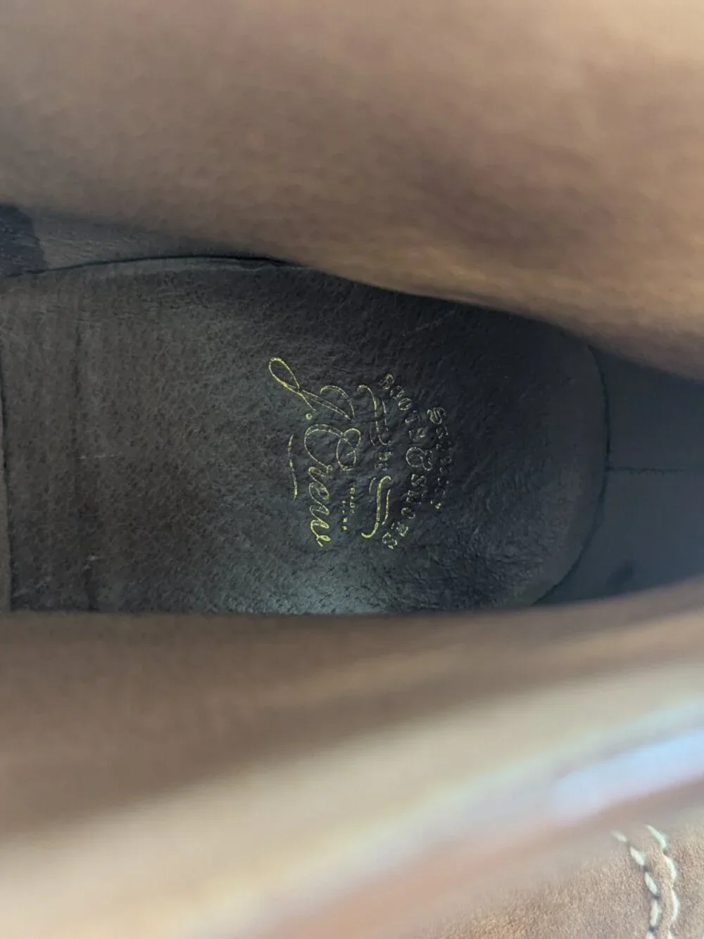 J. Crew Kenton Pacer Camel Suede Leather Boot